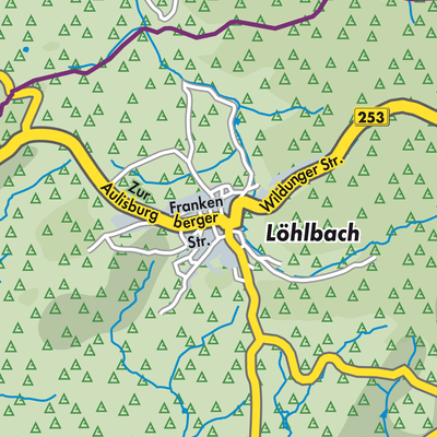 Übersichtsplan Löhlbach