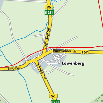 Übersichtsplan Löwenberg