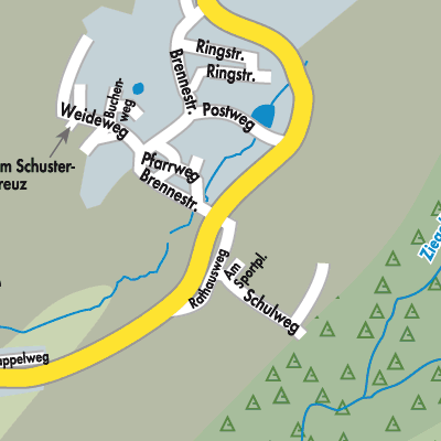 Stadtplan Lohberg