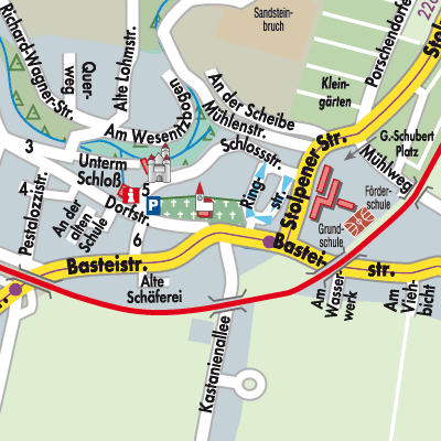 Stadtplan Lohmen