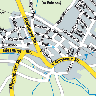 Stadtplan Londorf