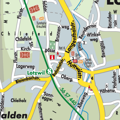 Stadtplan Lotzwil