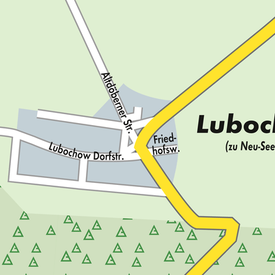 Stadtplan Lubochow