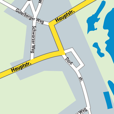 Stadtplan Lübbenow