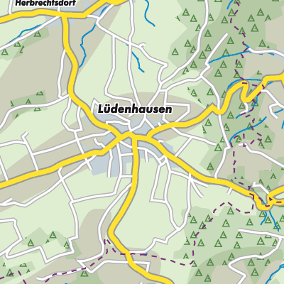 Übersichtsplan Lüdenhausen
