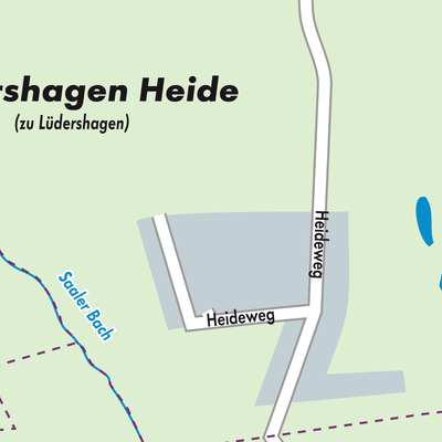 Stadtplan Lüdershagen Heide