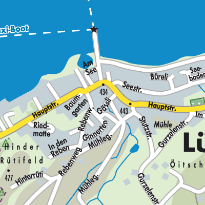 Stadtplan Lüscherz