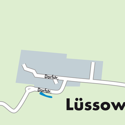 Stadtplan Lüssow