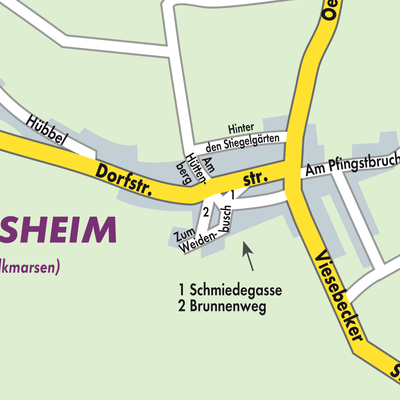 Stadtplan Lütersheim