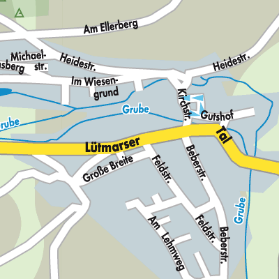 Stadtplan Lütmarsen