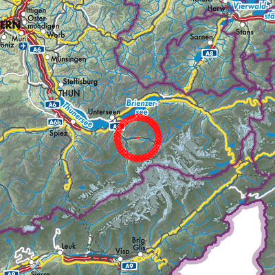 Landkarte Lütschental