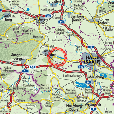 Landkarte Lüttchendorf