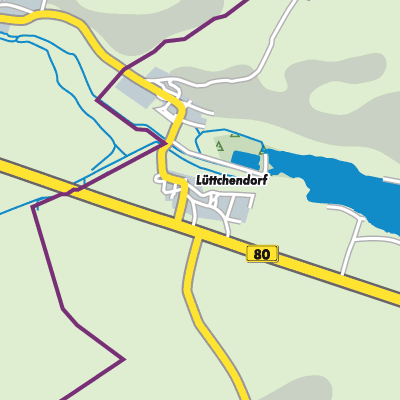 Übersichtsplan Lüttchendorf
