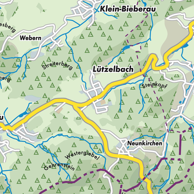 Übersichtsplan Lützelbach