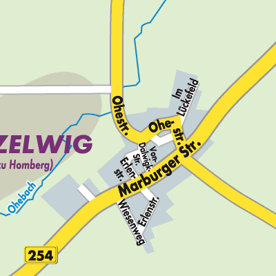 Stadtplan Lützelwig
