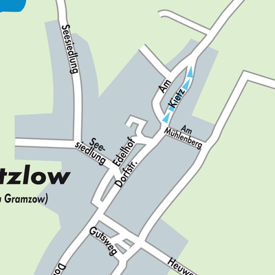 Stadtplan Lützlow