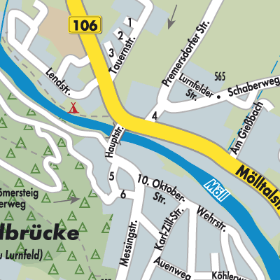 Stadtplan Lurnfeld