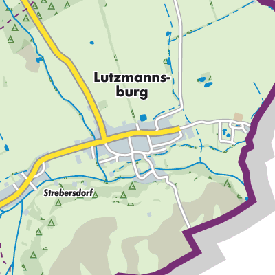 Übersichtsplan Lutzmannsburg