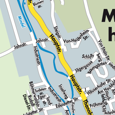 Stadtplan Münsterhausen