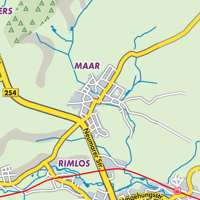 Übersichtsplan Maar