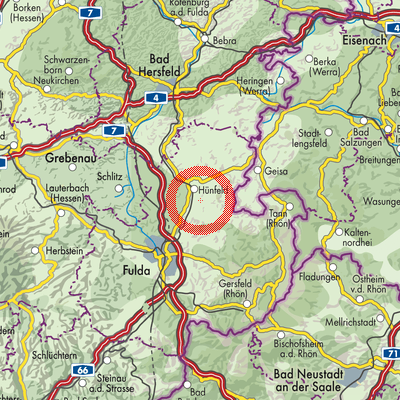Landkarte Mackenzell