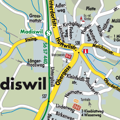 Stadtplan Madiswil