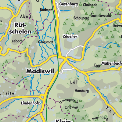 Übersichtsplan Madiswil