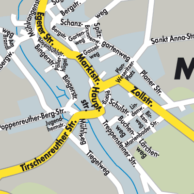 Stadtplan Mähring