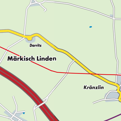 Übersichtsplan Märkisch Linden