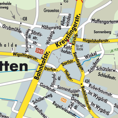 Stadtplan Märstetten