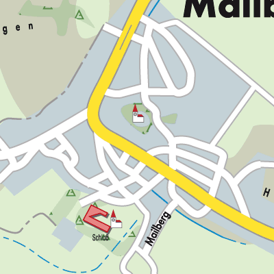 Stadtplan Mailberg