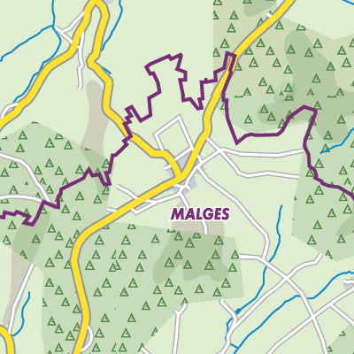 Übersichtsplan Malges