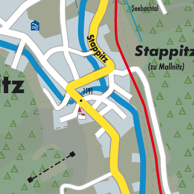Stadtplan Mallnitz