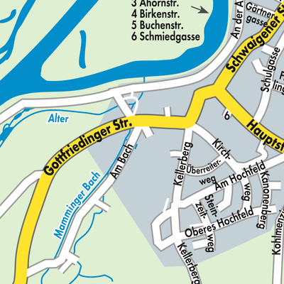 Stadtplan Mamming (VGem)