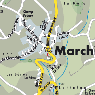Stadtplan Marchissy