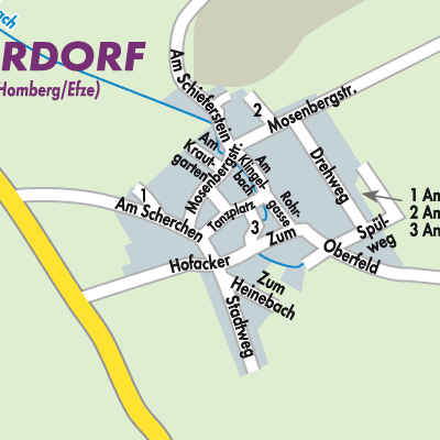 Stadtplan Mardorf