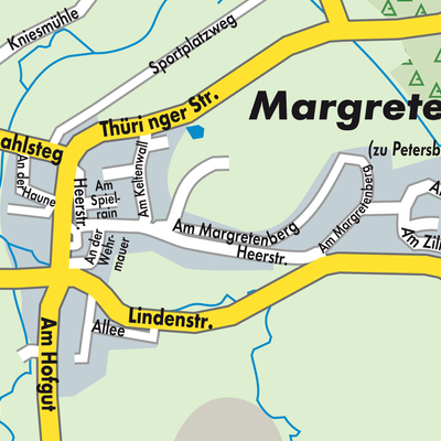 Stadtplan Margretenhaun