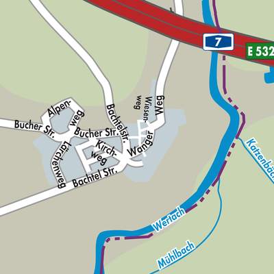 Stadtplan Maria-Rain