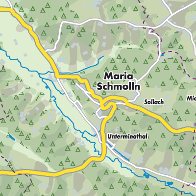 Übersichtsplan Maria Schmolln