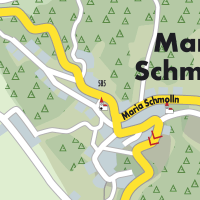 Stadtplan Maria Schmolln