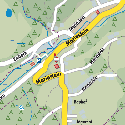 Stadtplan Mariastein