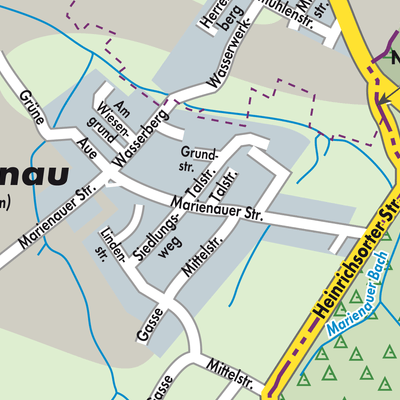 Stadtplan Marienau