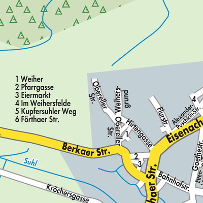 Stadtplan Marksuhl