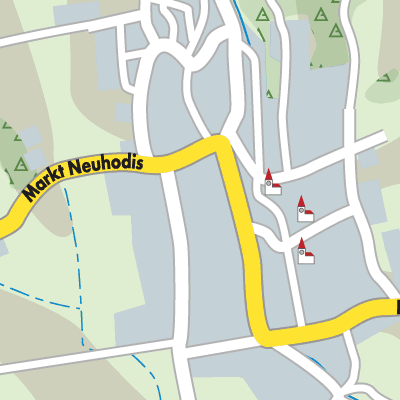 Stadtplan Markt Neuhodis