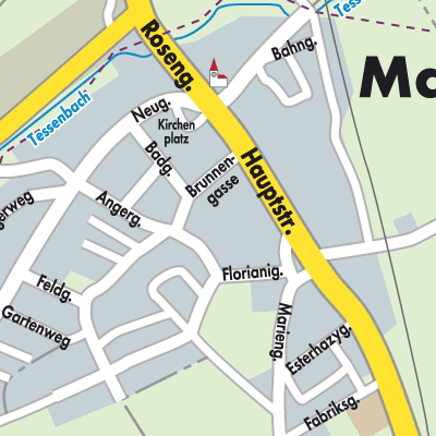 Stadtplan Markt Sankt Martin