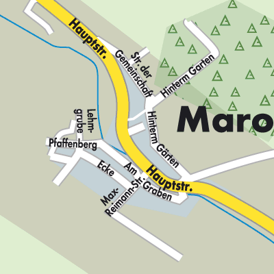 Stadtplan Marolterode