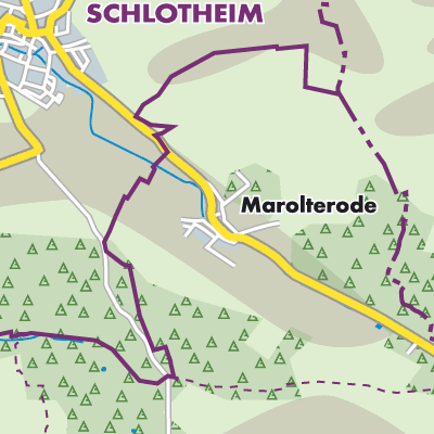 Übersichtsplan Marolterode