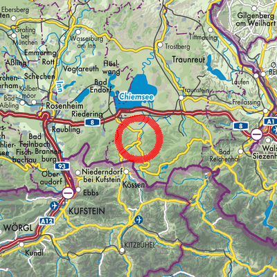 Landkarte Marquartstein (VGem)