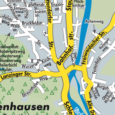 Stadtplan Marquartstein (VGem)