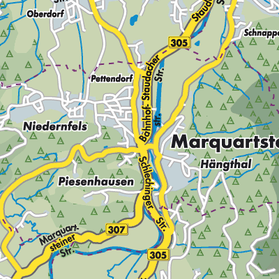 Übersichtsplan Marquartstein (VGem)